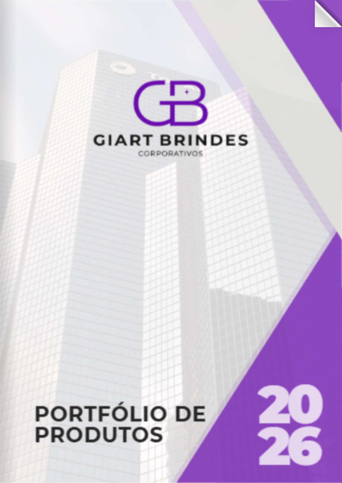 Portfólio de produtos Giart Brindes 2026
